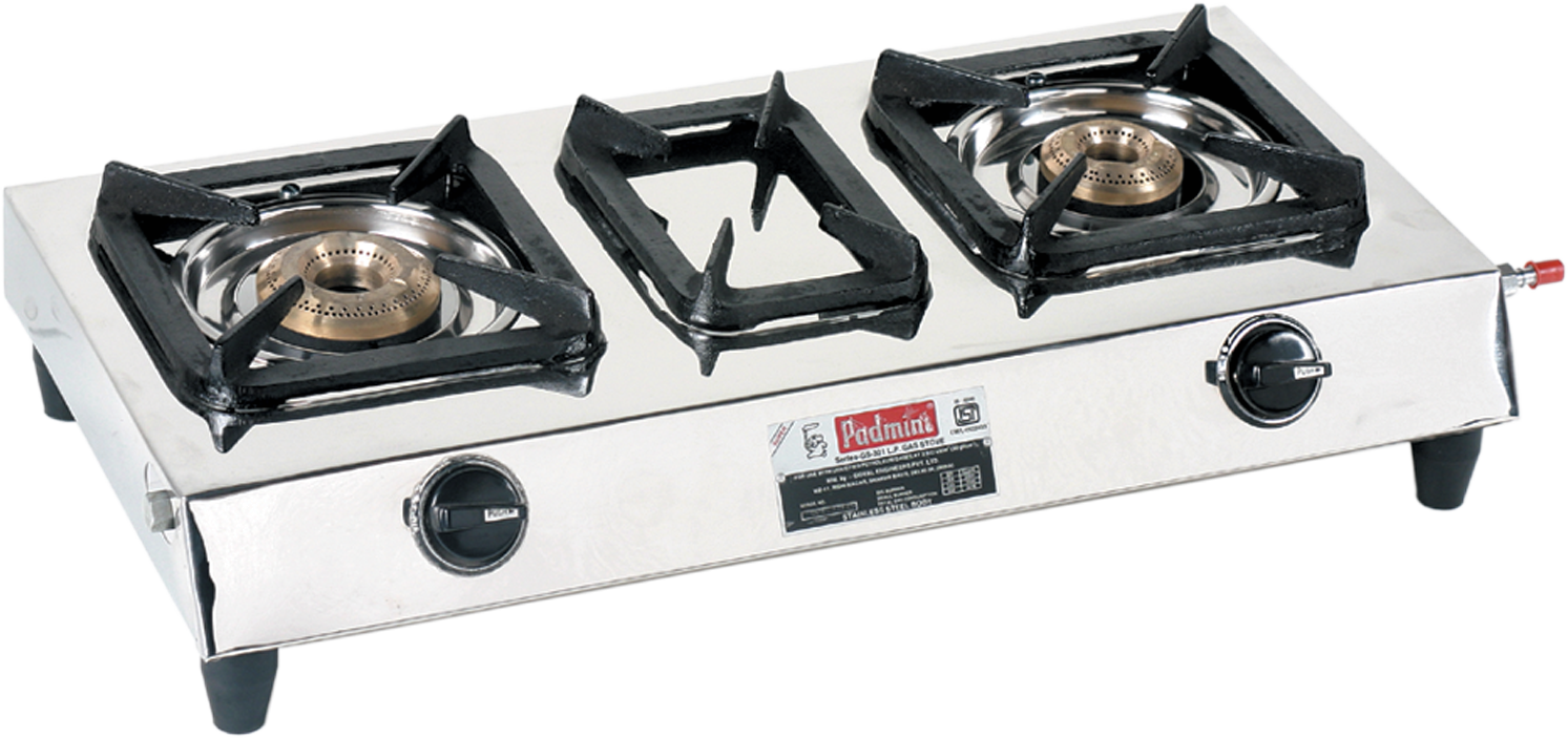 padmini stainless steel gas stove