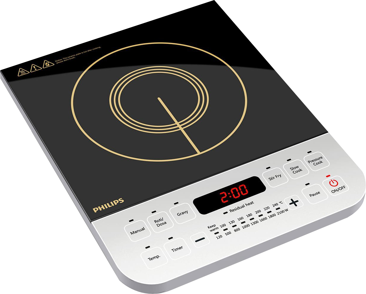 philips induction cooktop