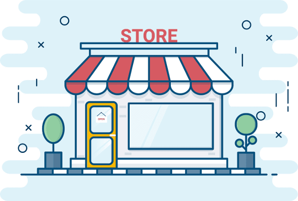 store illustration